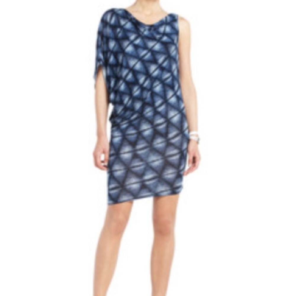 BCBG Max Azria blue Kesi Dress XS EUC